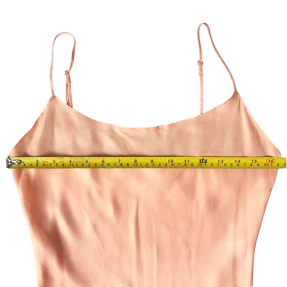 J. crew Gwyneth cupro-blend slip dress peach - Picture 12 of 14